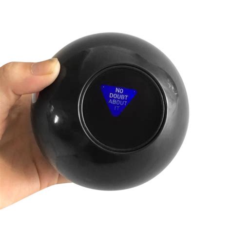 Don't let the Magic 8 ball control your destiny.